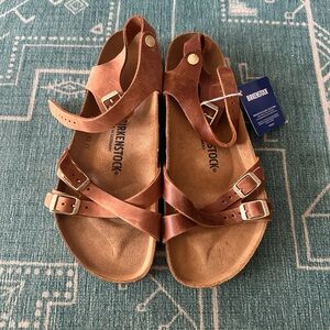 Birkenstock Tan Leather sandal, women’s 41/9.5